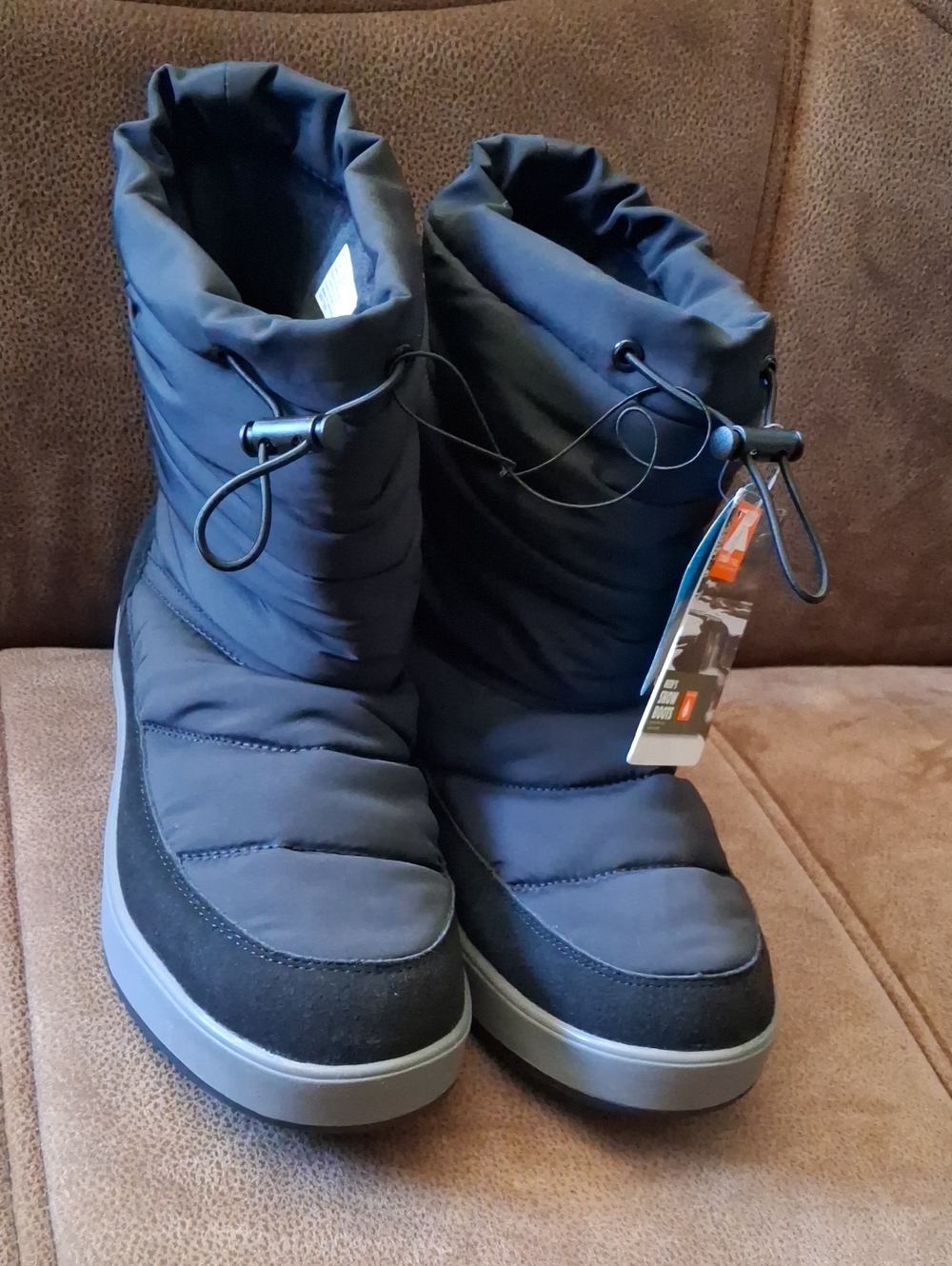 Ozark Trail Men’s Black Winter 200G Puffer Boots Size 8